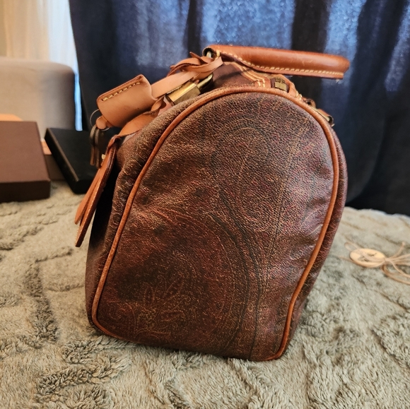 Etro Paisley Boston Bag - Picture 2 of 11